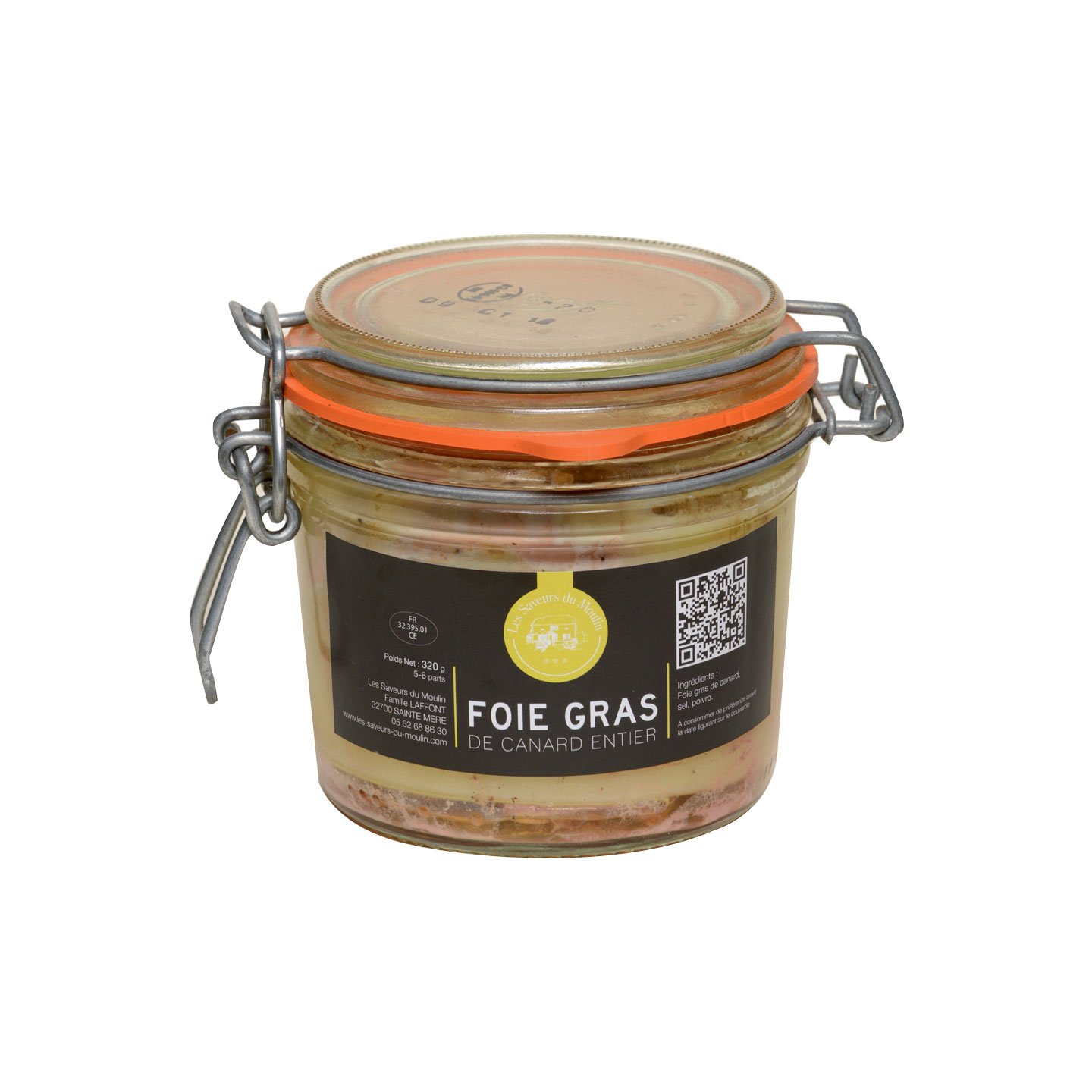 Coffret foie gras de canard et chutney de figues